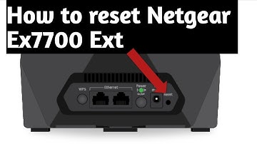 Reset Netgear Nighthawk Ex7700 Mesh Extender | Reset  Wifi Repeater In 10 Seconds | Devicessetup