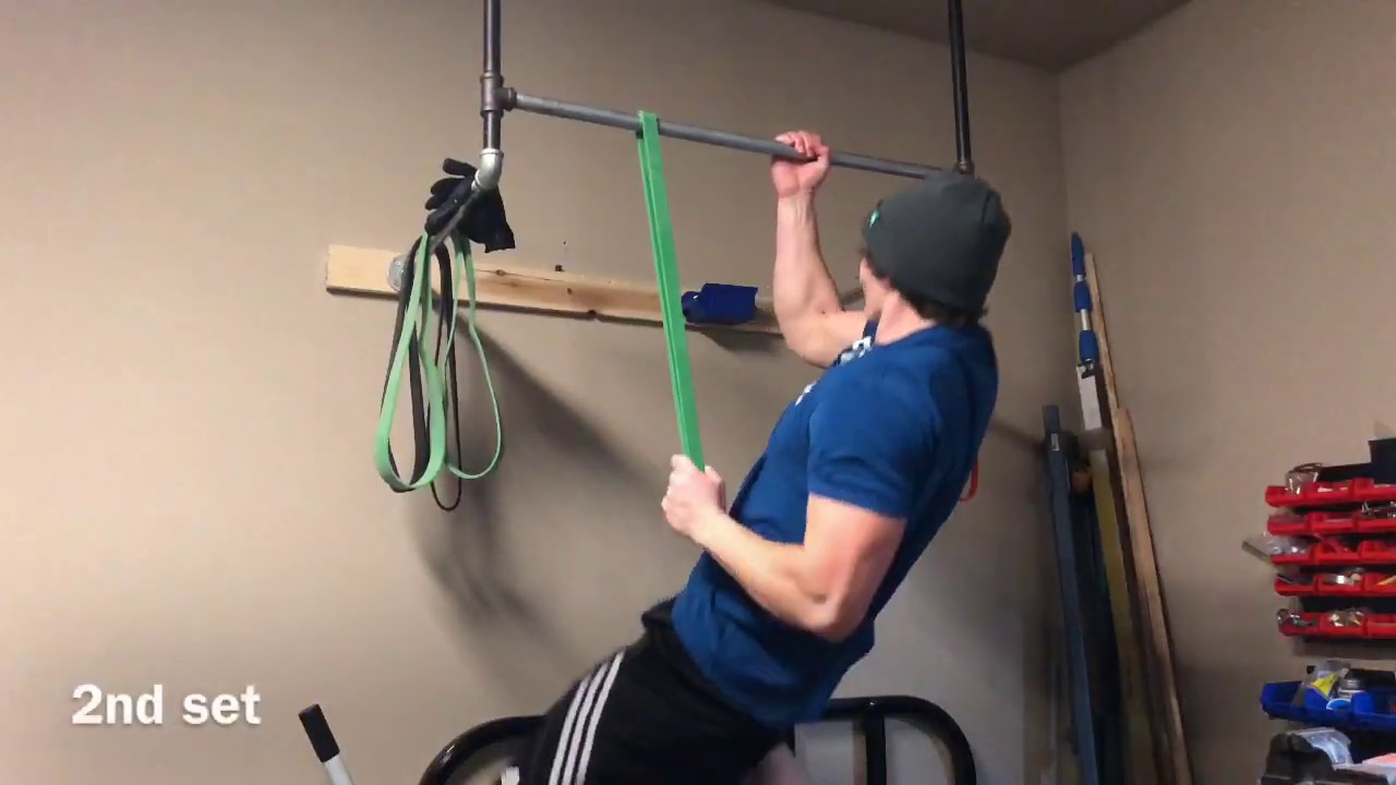 one arm pull up workout (part 2) YouTube