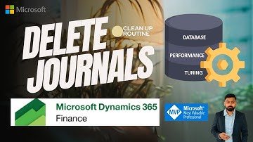 Cleanup Ledger Journals as Cleanup Routine in Microsoft Dynamics 365 Finance & Operations