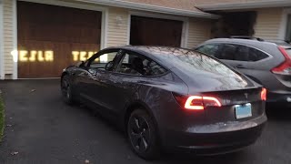 Surprising my family with a Tesla Light Show - Carol Of The Bells