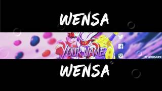 Free Template Banner And Logo Dbz Janemba