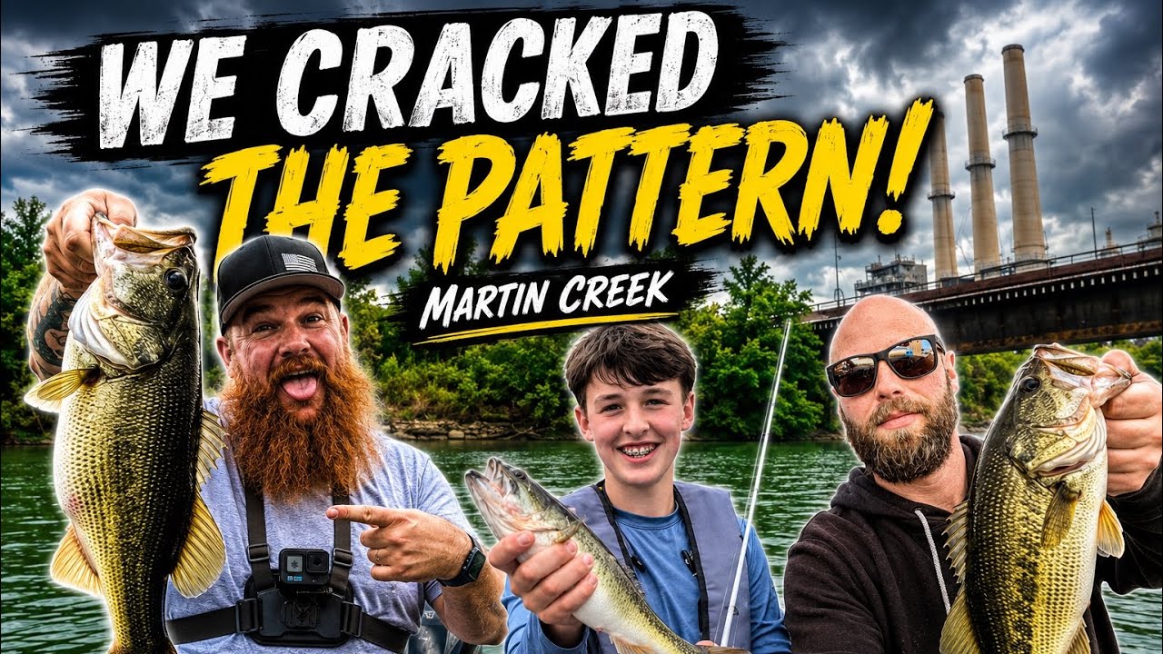 Martin Creek Bass Fishing: We Finally Found the Pattern!