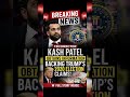 BREAKING: FBI Director Kash Patel Reveals SHOCKING Info on 2020 Election Claims 😳