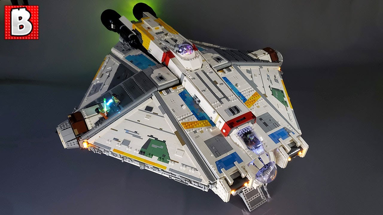 Giant LEGO Star Wars Ghost!!! Minifig Scale Update 2.0 is HERE!
