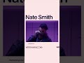Nate Smith - Wish I Never Felt (Live Performance) | Vevo