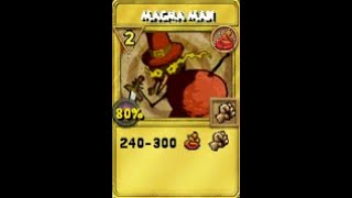 WIZARD 101 TREASURE CARD:Magma Man