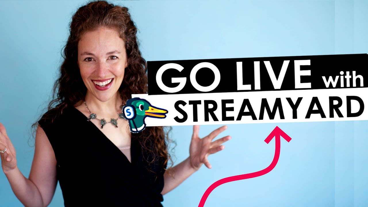 FACEBOOK Tutorial How Go LIVE with STREAMYARD