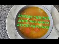 Sunday chicken soup  recardos kitchenvlogs delicious 