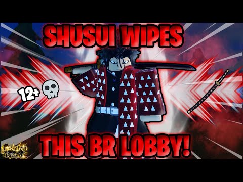 [GPO] THIS SWORD IS SO SLEPT ON IN BATTLE ROYALE..! | (SHUSUI BR WIPE)