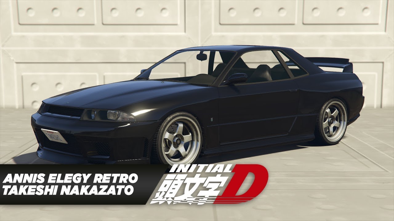 Initial D Nakazato S Nissan Skyline R32 Elegy Retro Gta 5 Online Youtube