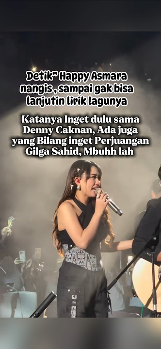 Happy asmara Nangis inget Denny Caknan Waktu Pacaran dlu? #happyasmaraterbaru #dennycaknan #gilga
