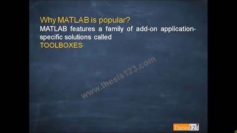 Evaluation of Matlab Language