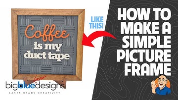 Tutorial: How to Make a Simple Picture Frame