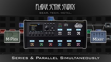 FM9 Multiplexer & Mixer Signal Chains w/ 2 Amps, 2 Cabs, 3 Drives, & More - Tutorial
