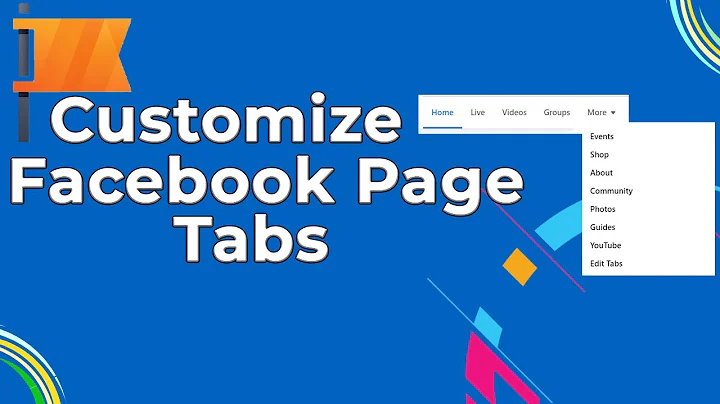 how to Customize Facebook Page Tabs 2021 | how to change Facebook page tabs 2021 | F HOQUE |
