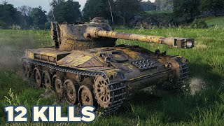 видео: AMX 13 75 • 12 фрагов в одной битве )) World of Tanks картинка: AMX 13 75 • 12 фрагов в одной битве )) World of Tanks