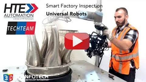 Smart Factory Inspection with UR10 Cobot