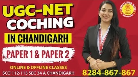 UGC NET COACHING IN CHANDIGARH| New Online Batch for Ugc Net June 2022