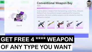 How to get - 4 Star of Any Type? |  Conventional Weapon Bay Box | Snowbreak Containment Zone