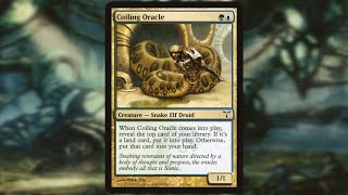 Random Card Talkin' - Coiling Oracle