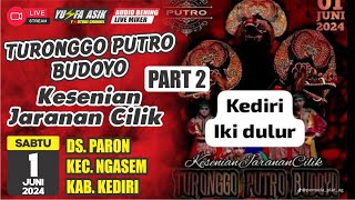 #LiVE Jaranan TURONGGO PUTRO BUDOYO Terbaru hari ini || 01 Juni 2024 || Kediri