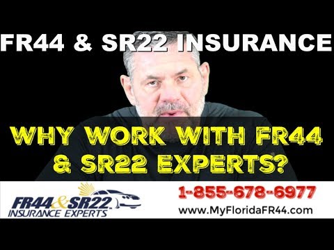 Why Work With FR44 and SR22 Experts?