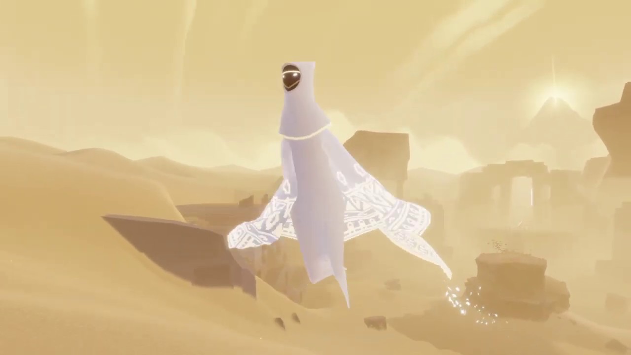 風ノ旅ビト【高速飛行で飛ぶ方法】音声解説《Journey PS4》 - YouTube