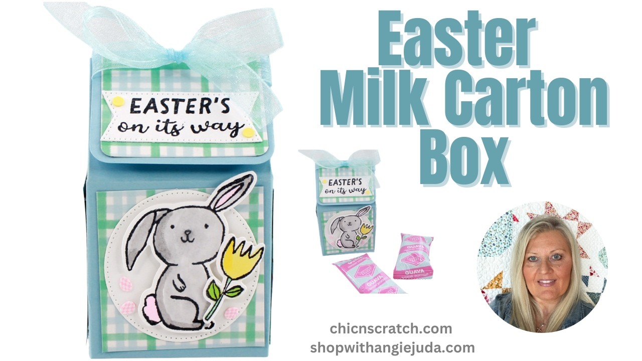 Easter Treat Box Tutorial | DIY Easter Milk Carton Gift Box