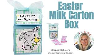 Famous Easter Treat Box Tutorial | DIY Easter Milk Carton Gift Box Net Worth