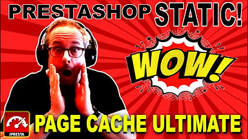 Speed up Prestashop with Page Cache Ultimate v8 (Prestashop Static)
