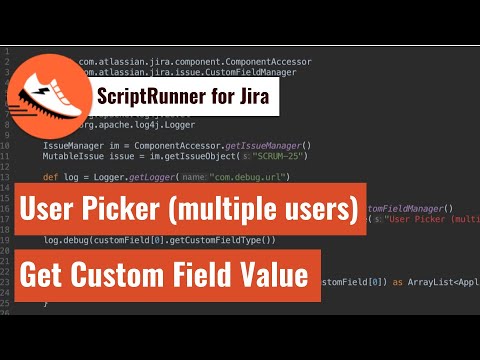 ScriptRunner for Jira - User Picker (multiple users)