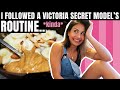 I Followed A VICTORIA SECRET MODEL'S Morning Routine *kinda* | Sanne Vloet