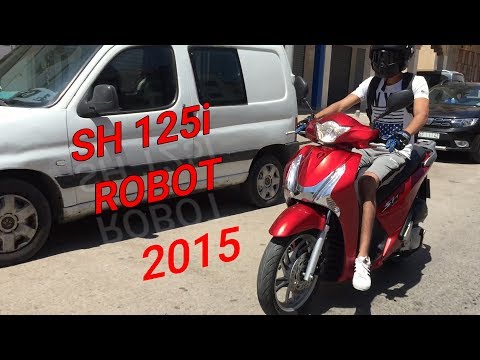 Video Test Ride : Honda Sh 125i - Robot 2015 - youtube