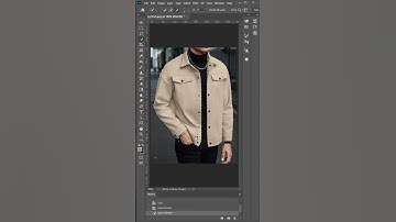 Photoshop Hue/Saturation Masterclass: Jacket Color Grading Techniques #shorts