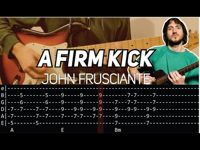 Going Inside guitar pro tab by John Frusciante @