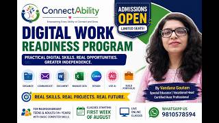 Digital Work Readiness Program for Neurodivergent Teens & Adults | ConnectAbility screenshot 2