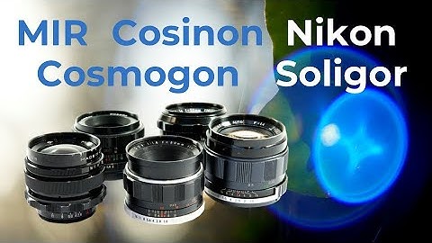 5 vintage lenses with great character that deserve more attention and love.  #1 is a Nikon.