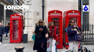 London Walk  Carnaby Street, Piccadilly Circus to SOHO | Central London Walking Tour [4K HDR]