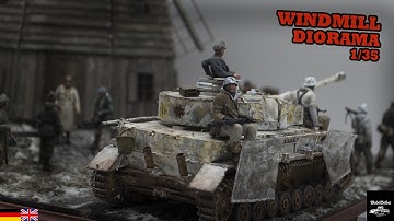 Windmill Diorama Part 2 - 1/35  WW2 Diorama | Final Part | ModelSoldat