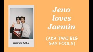Jeno loves Jaemin