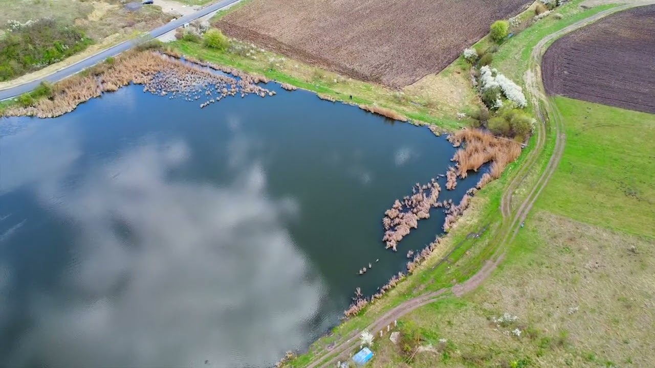 Lacul Chinteni un loc de pescuit sălbatic lângă Cluj
