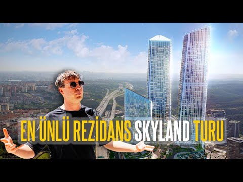 İstanbul'un En Ünlü Rezidansı Skyland'de Lüks Daire Turu!