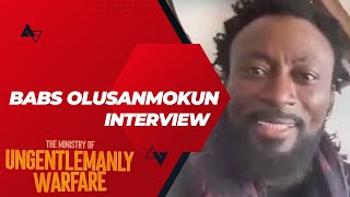 Babs Olusanmokun / THE MINISTRY OF UNGENTLEMANLY WARFARE Interview