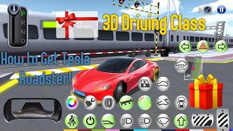 3D Driving Class | How to Unlock the New Tesla Roadster! 😎 - Electric Car🔋⚡