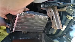 Wymiana nagrzewnicy wnętrza w Citroën Xsara Picasso(Replacing the interior heater)