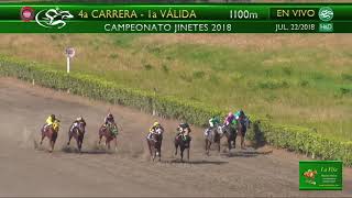 2018-213 Tenaz (Ecu) jul. 22, 2018 - Hipódromo Miguel Salem Dibo - Revista La Fija