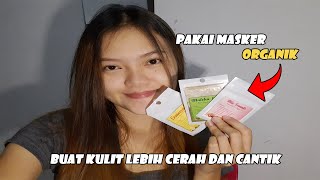 Pakai Masker Organik Lemonade Wajah langsung terlihat Fresh ;)