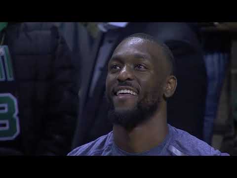 Kemba Walker Emotional After Getting Tribute Video and Standing Ovation In His Return To Charlotte