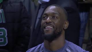 Kemba Walker Emotional After Getting Tribute Video and Standing Ovation In His Return To Charlotte