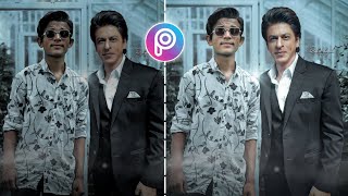 Smooth Face editing in picsart 😯 Shahrukh khan Photo Editing 💞 screenshot 2